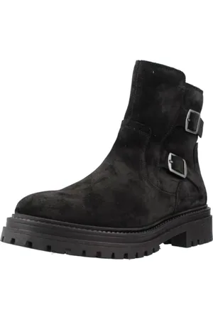 Geox D Iridea D36HRI000, Stivali Donna, Black, 37 EU