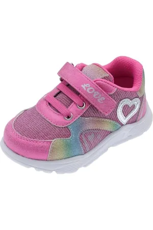 chicco Sneaker con Velcro e Lacci Elastici, Bambina e Ragazza, Multicolor, 27, Designed in Italy