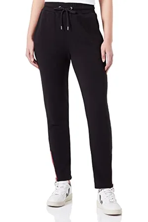 Moschino Regular Fit Jogger Pantaloni Casual, Black, 38 da Donna