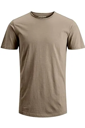 JACK & JONES Jjebasher Tee O-Neck SS Noos T-Shirt, Crockery, M Donna