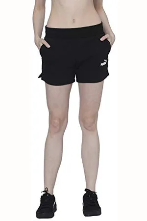 PUMA Ess Sweat Shorts TR Pantaloni, (Cotone Black), S Donna