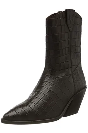 VERO MODA Vmsibea-Stivale in Pelle, Stivaletto Donna, , 36 EU