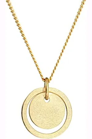 Elli Collana Ciondolo donna cerchio Geo Trend Matt Basic in argento 925
