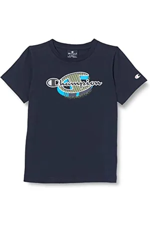 Champion Legacy Neon Spray-Graphic S/S T-Shirt, , 5-6 Anni Bambini e Ragazzi