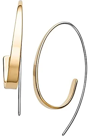 Skagen Orecchini da donna in acciaio inossidabile o semipreziosi con chiusura a filo aperto Agnethe