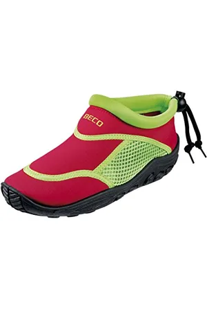 Beco Surf Scarpe da spiaggia per bambini, Rosso/Verde, 34, 92171-58