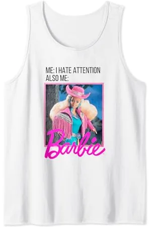Barbie Ufficiale Womens I Hate Attention Canotta