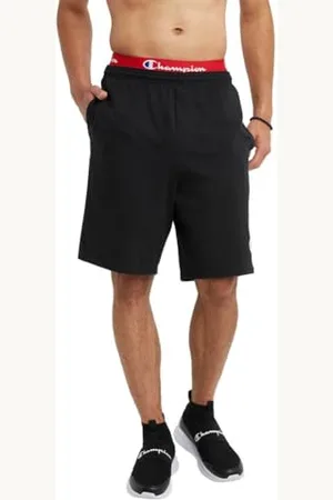Champion Pantaloncini in Pile Powerblend con Grafica, , L Uomo
