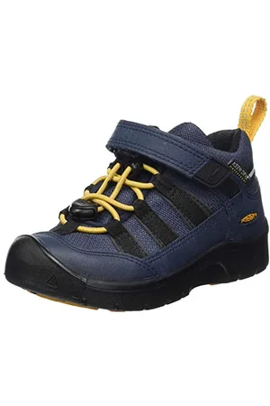 Keen Hikeport 2 Low Waterproof, Stivali da Escursionismo, Blue Nights/Sunflower, 29 EU