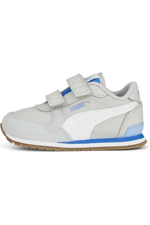 PUMA ST Runner V3 NL V Inf, Scarpe da Ginnastica Unisex-Bimbi 0-24, Cool Light Gray White-Day Dream, 20 EU