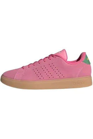 adidas Advantage 2.0 Shoes, Scarpe Uomo, Bliss Pink/Core Black/Preloved Green, 39 1/3 EU
