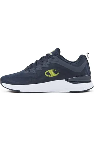 Champion Bold Base Low, Sneakers Uomo, Blu Marino/Limone (BS502), 40 EU