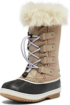 sorel Joan Of Arctic Boot WP, Stivali da Neve Invernali, Unisex - Bambini e ragazzi, Omega Taupe/Gum 2 2023, 32 EU