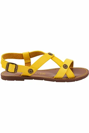 Chattawak 11noamgiallo36, Sandali Bassi Donna, , 36 EU