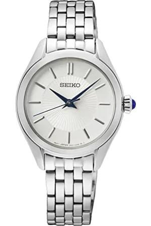 Seiko Orologio Analogico al Quarzo Donna con Cinturino in Acciaio Inossidabile SUR537P1