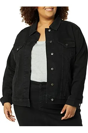 Amazon Giacca in Jeans (Taglie Forti Disponibili) Donna, , M