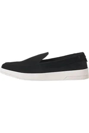 JACK & JONES Mocassini scamosciati con punta tonda e suola esterna gommata. Blu