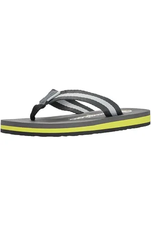 Champion Legacy-Web Evo, Infradito Uomo, Nero/Grigio (KK015), 44.5 EU
