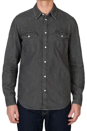 Pepe Jeans Regular Shirt Camicia, (Denim-xm6), M Uomo