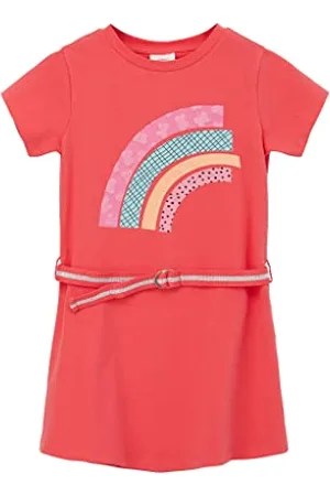 QS by s.Oliver Abito con Cintura Glitterata, Colore: , 92 cm Bambina