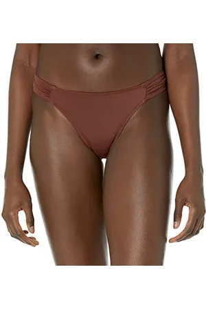 Amazon Costume con Slip Bikini con Fascia Laterale Donna, , 50