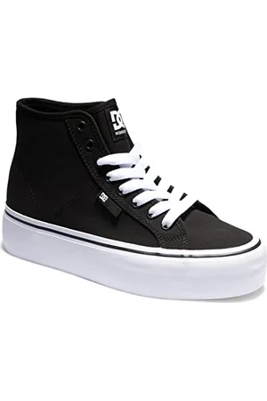 Dcshoes Manuale Hi Platform, Scarpe da Ginnastica Donna, , 36.5 EU