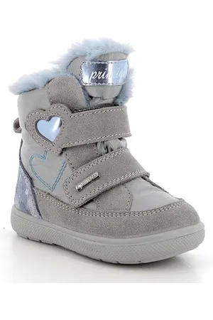 Primigi SNORKY GTX, Stivali da Neve Bambina, Grigio-Grigio Chiaro, 25 EU