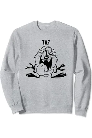 LOONEY TUNES Taz Large Head Felpa