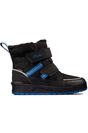 Clarks Jumper Jump K, Stivali da Neve, Black, 35 EU