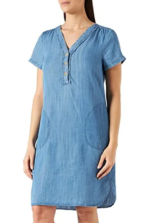 Part Two KaminasPW Dr Dress, Medium Blue Vestito, Denim Blu Medio, 48 Donna