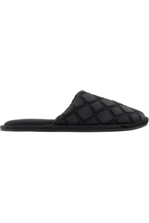 Emporio Armani CHENILLE MONOGRAM SLIPPERS Women