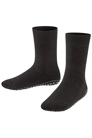 Falke Catspads K Hp cotone lana con suola in gomma 1 paio, Calze da casa Unisex - Bambini, , 39/42 EU