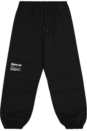 Champion Legacy Emotional Dance G (405019) -Stretch Cotton Twill (250gr) Parachute Pantaloni da Tuta, (NBK), 11-12 Anni Bambina