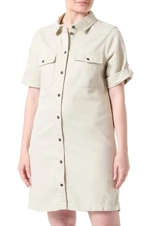 Noisy May Nmnew Signe S/S Denim Dress Clr Noos Vestito, , S Donna