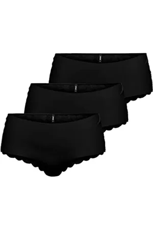 ONLY Onlchloe Lace S.Skin Slip Noos, Confezione da 3 Reggiseno, , S Donna