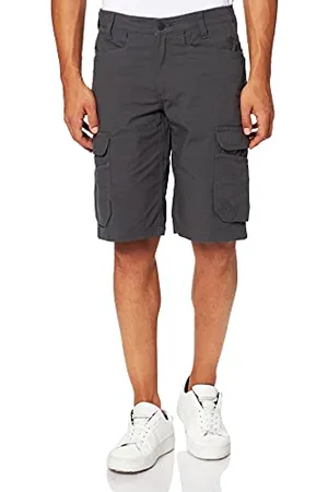 Carhartt Short cargo da lavoro multitasche Rugged Flex® in tessuto Ripstop, Relaxed Fit Uomo, Shadow, W32