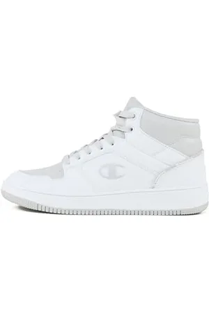 Champion RD18 2.0 W Mid, Sneakers Donna, Bianco/Argento (WW027), 37.5 EU