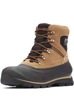 sorel Buxton Lace Boot WP, Stivali da Neve Impermeabili, Uomo, Delta/Black 2023/2024, 46 EU