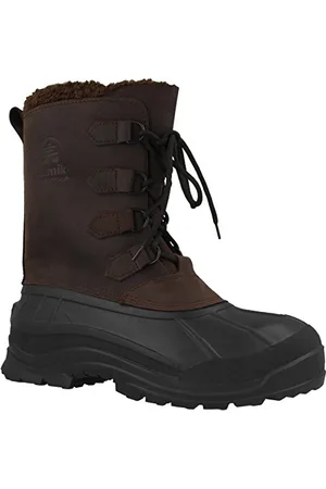 Kamik Alborg, Stivali da Neve Uomo, Marrone (Braun (Gaucho Gau), 48 EU