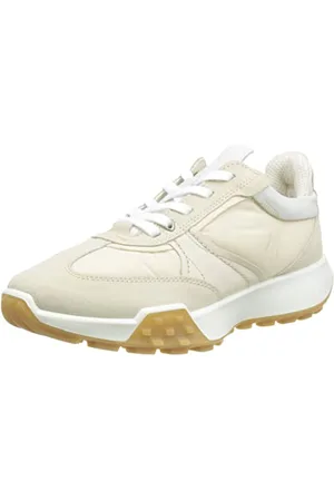 Ecco Retro Sneaker W, Scarpe da ginnastica Donna, Limestone White, 36 EU