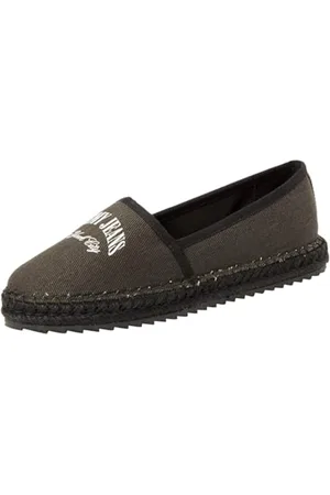 Tommy Hilfiger Espadrillas Donna Scarpe in Tela, (Black), 37