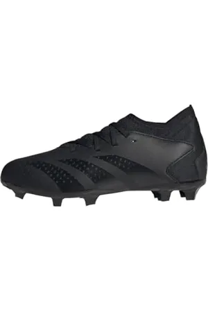 adidas Predator Accuracy.3 Firm Ground Boots, Scarpe da Calcio, Core Black/Core Black/Cloud White, 28 EU