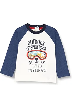 chicco T-shirt con maniche lunghe Bimbo 0-24, , 18 mesi