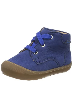 Richter Kinderschuhe Maxi, Scarpe Stringate Derby Bambino, Blu (Liberty 7000), 18 EU