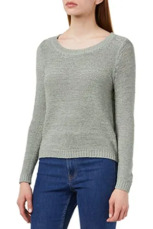 ONLY Onlgeena XO L/S Pullover Knt Noos Maglione Lavorato a Maglia, , S Donna
