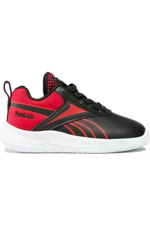 Reebok Rush Runner 5 Syn TD, Sneaker Bimbo 0-24, Ftwwht/VECRED/NGHBLK, 20 EU