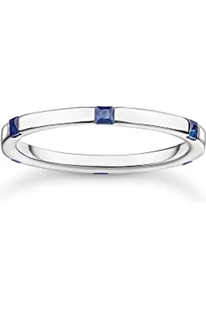 Thomas Sabo Anello da donna con pietre blu 925 TR2396-699-32