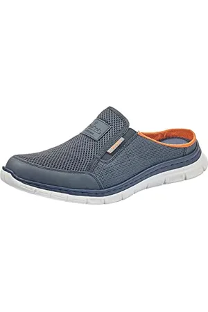 Rieker B4879, Zoccoli Uomo, Blu (Denim/Atlantis), 44 EU