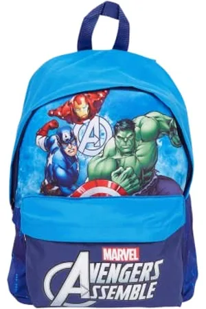 Disney Sac à dos Avengers 40x30x15cm garçon, bleu, Taille unique