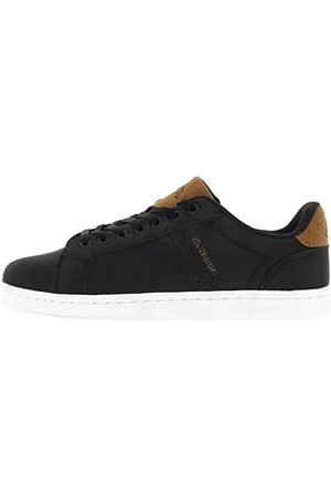 Kappa Amber, Scarpe da Ginnastica Uomo, Noir Marron Foncé Blanc, 45 EU